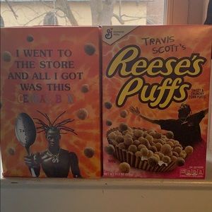 Travis Scott limited edition Reese’s Puffs